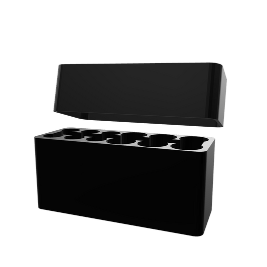 Portable batterijhouder voor AA-batterijen